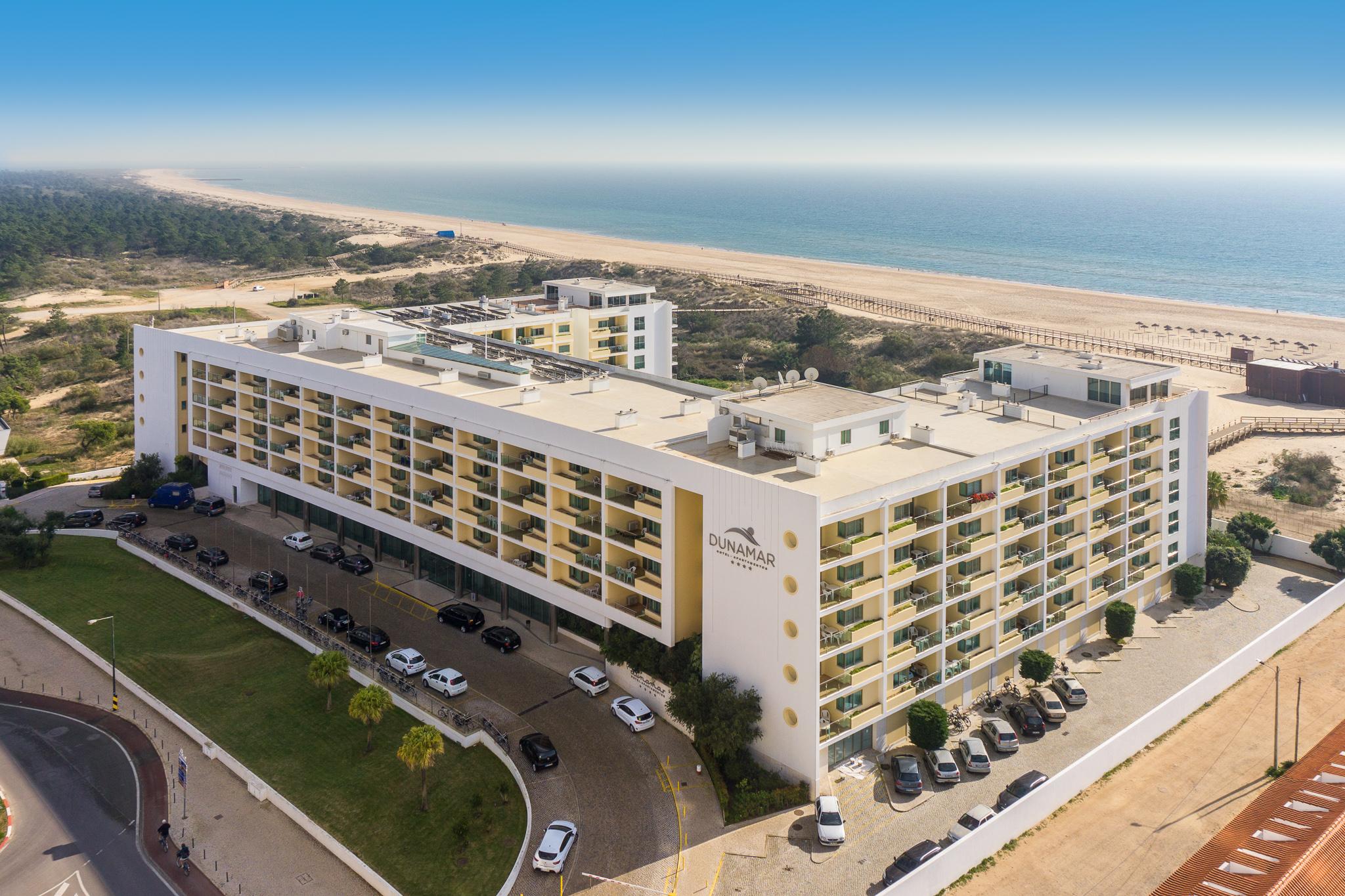 Hotel Apartamento Dunamar Monte Gordo Bagian luar foto